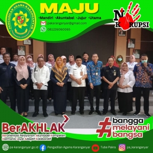 MoU Pengadilan Agama Karanganyar dengan Pemerintah Daerah Karanganyar