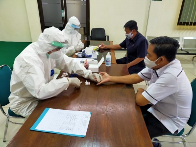 Rapid Test PA Karanganyar, Alhamdulillah Seluruhnya Non Reaktif