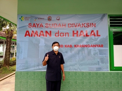 Vaksinasi Covid-19 Tahap I Hakim dan Pegawai Pengadilan Agama Karanganyar