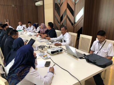 KETUA DAN PANITERA PENGADILAN AGAMA KARANGANYAR MENGHADIRI SOSIALISASI PERMA NO. 7 TAHUN 2022