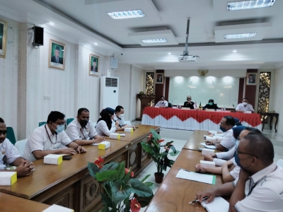 RAPAT KOORDINASI PENGURUS IKAPH DAN PEMBINAAN OLEH KETUA PTA SEMARANG