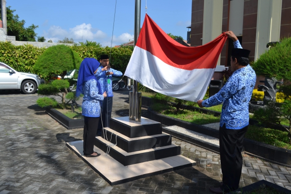 UPACARA PERINGATAN HARI ULANG TAHUN KORPRI KE-47 TAHUN 2018