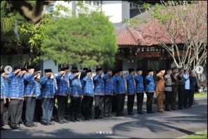 WAKIL KETUA PENGADILAN AGAMA KARANGANYAR HADIRI PERINGATAN HARI KEBANGKITAN BANGSA KE 115